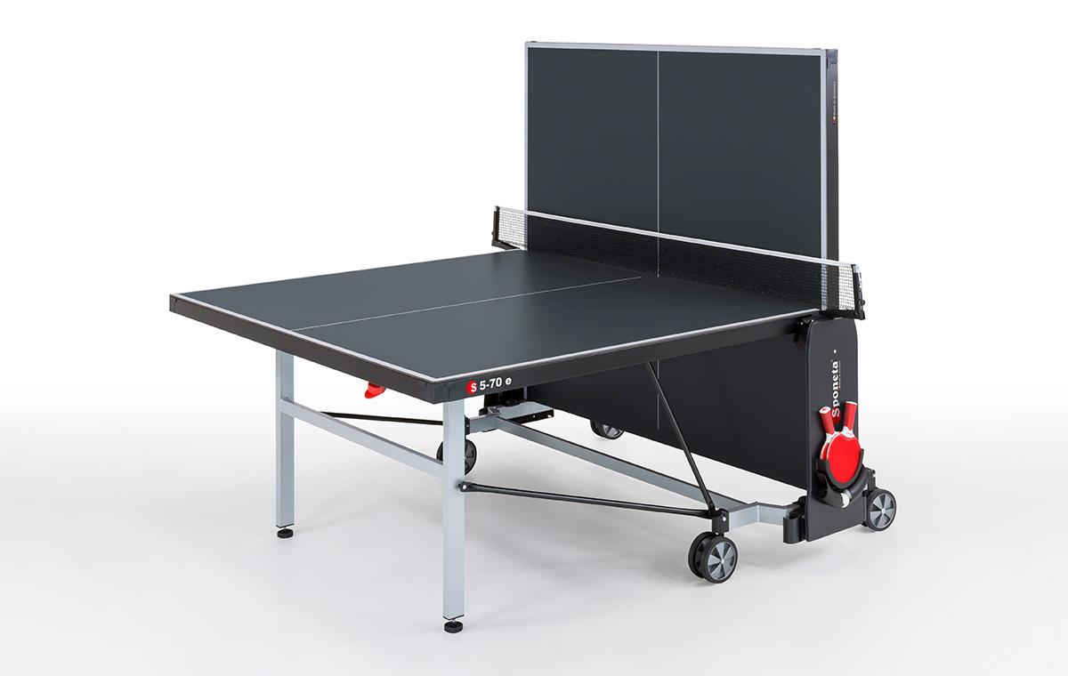 Tischtennis-Tisch S5 Line Outdoor grau