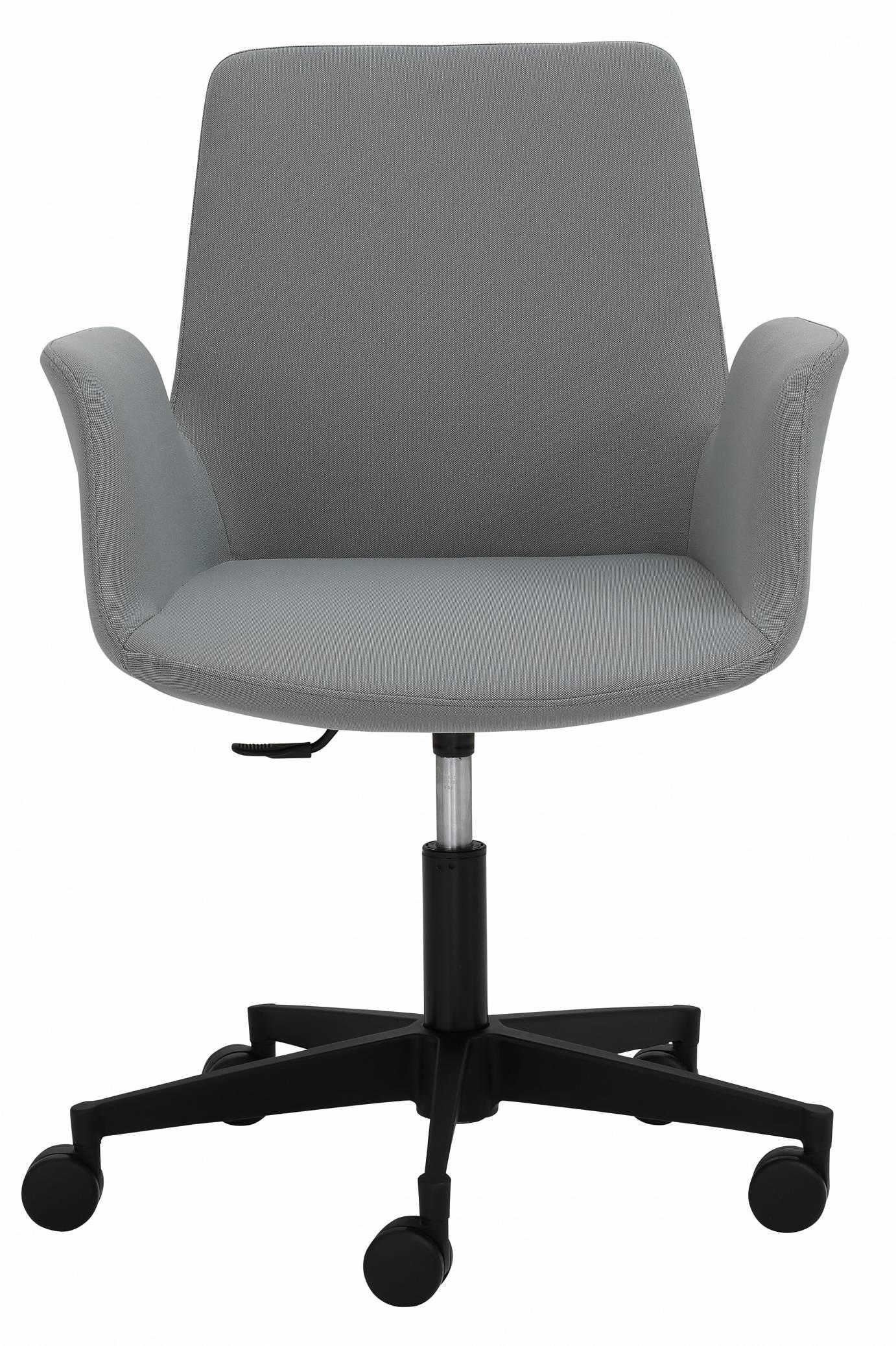 Büro Sessel/ mit integrierten Armlehnen und Alu-Fußkreuz